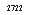 �������: 2722