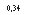 �������: 0,34