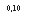 �������: 0,10