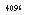 �������: 4096