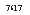 �������: 7617