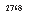 �������: 2768