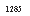 �������: 1285