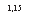 �������: 1,15
