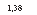 �������: 1,38