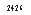 �������: 2426
