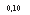 �������: 0,10
