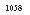 �������: 1058