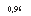 �������: 0,96