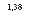 �������: 1,38