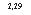 �������: 2,29