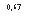 �������: 0,67