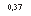 �������: 0,37