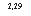 �������: 2,29