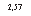 �������: 2,57