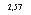 �������: 2,57