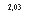 �������: 2,03