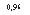 �������: 0,96