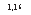 �������: 1,16