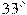 33^\circ