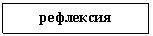 Подпись: рефлексия