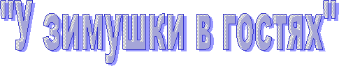"У зимушки в гостях"