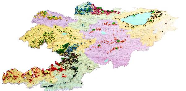 Map with locations of VHCs (click to enlarge)