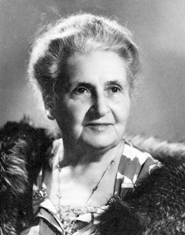 (photo Maria Montessori)