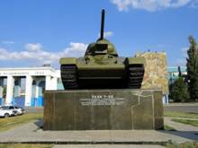 Танк Т-34 у Тракторного завода