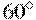 60^\circ