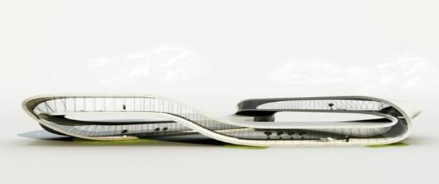 Проект здания Landscape House