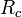 R_c\!