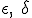  \eps,\;\delta