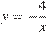 y= -\frac{4}{x}