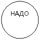 Овал: НАДО