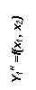 �������: Y1� =f(x1, x2)