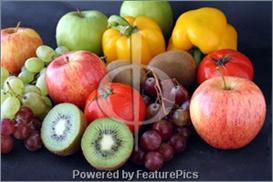 Picture of bunch of fruits and vegetable