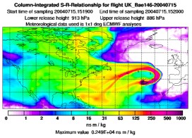 airmass track oceans