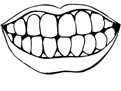 Colouring Pages Teeth