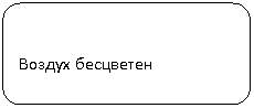 Скругленный прямоугольник: Воздух бесцветен