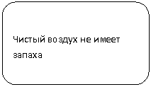 Скругленный прямоугольник: Чистый воздух не имеет запаха