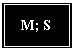�������: M; S