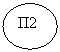 Овал: П2
