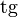 \operatorname{tg}