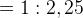 http://l.wordpress.com/latex.php?latex=%5Crm%20%3D%201%3A2%2C25&bg=FFFFFF&fg=000000&s=1