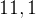 http://l.wordpress.com/latex.php?latex=11%2C1&bg=FFFFFF&fg=000000&s=1
