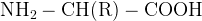 http://l.wordpress.com/latex.php?latex=%5Crm%20NH_2-CH%28R%29-COOH&bg=FFFFFF&fg=000000&s=1