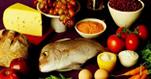 Assorted healthy food.