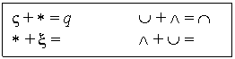�������: V + * = q È + Ù = Ç

* + x = Ù + È = 

