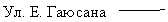Выноска 2 (без границы): Ул. Е. Гаюсана